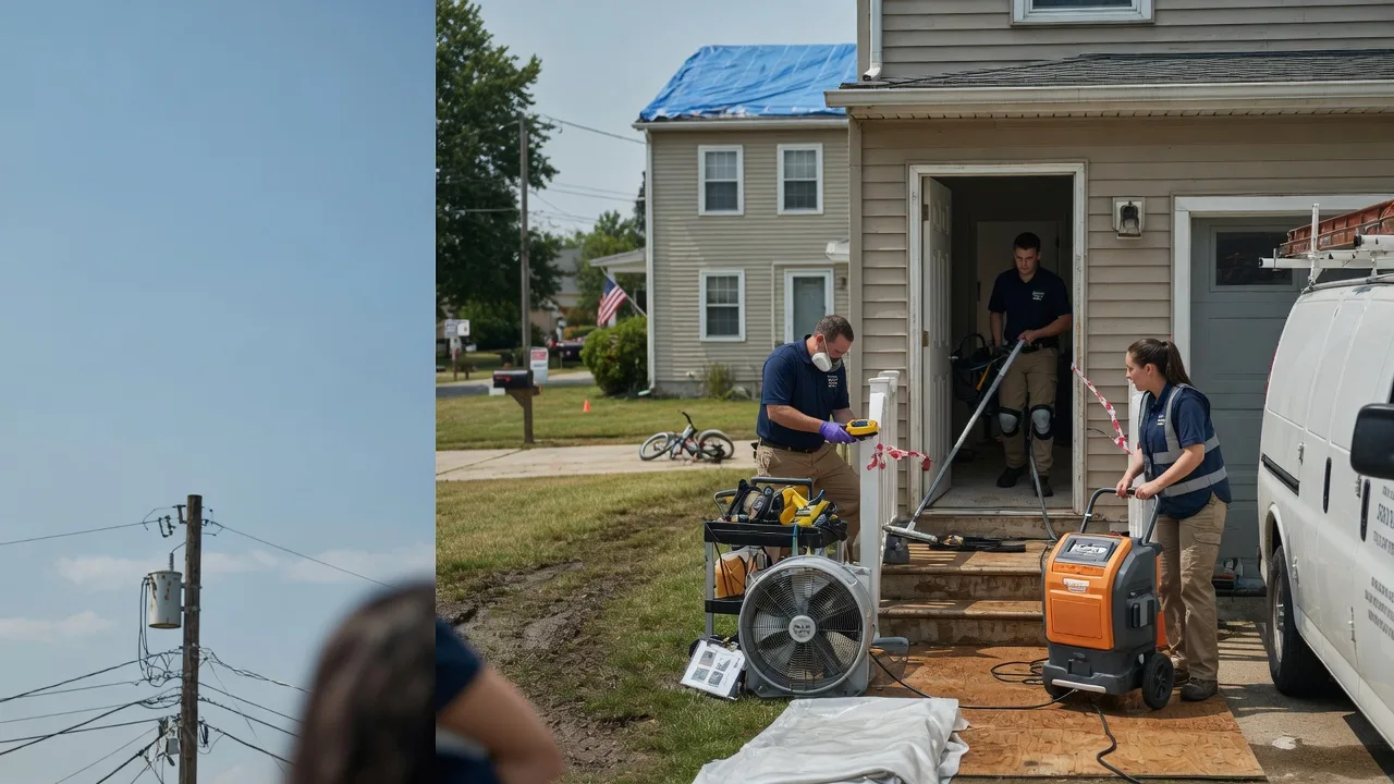 Water Damage Repair in Pittston, PA near me